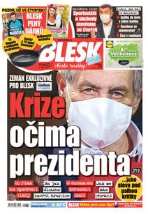 Obálka BLESK - 6.4.2020