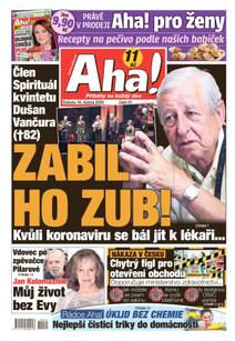 Obálka Aha! - 18.4.2020