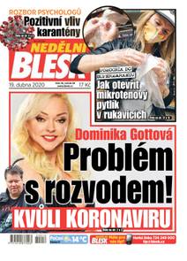 Obálka NEDĚLNÍ BLESK - 16/2020