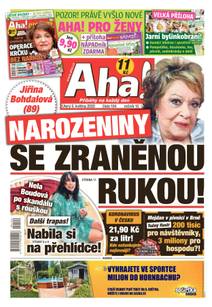 Obálka Aha! - 5.5.2020