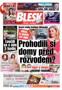 Obálka BLESK - 7.5.2020