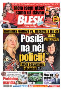 Obálka BLESK - 9.5.2020