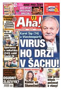 Obálka Aha! - 15.5.2020