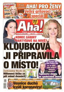 Obálka Aha! - 16.5.2020