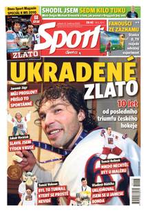 Obálka Sport - 22.5.2020