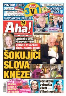 Obálka Aha! - 4.6.2020