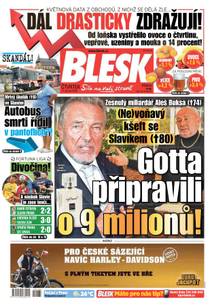 Obálka BLESK - 11.6.2020