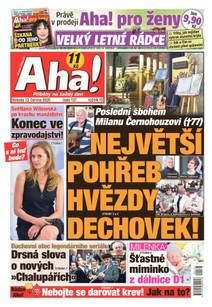 Obálka Aha! - 13.6.2020