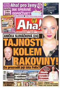 Obálka Aha! - 15.6.2020