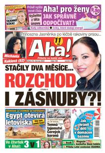 Obálka Aha! - 16.6.2020