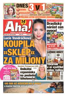 Obálka Aha! - 18.6.2020