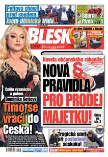 Obálka BLESK - 18.6.2020