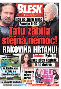 Obálka BLESK - 23.6.2020