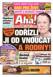 Obálka Aha! - 1.7.2020