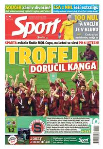 Obálka Sport - 2.7.2020