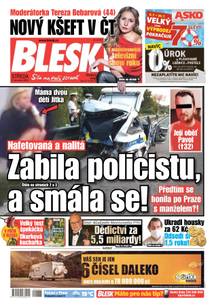 Obálka BLESK - 8.7.2020