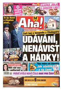 Obálka Aha! - 9.7.2020