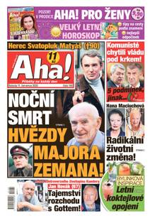 Obálka Aha! - 11.7.2020