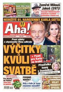 Obálka Aha! - 15.7.2020