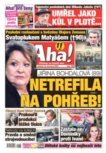 Obálka Aha! - 18.7.2020