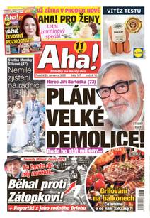 Obálka Aha! - 20.7.2020