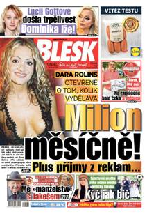 Obálka BLESK - 20.7.2020