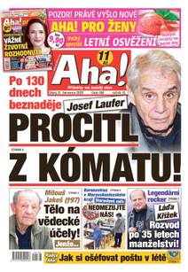 Obálka Aha! - 21.7.2020