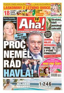 Obálka Aha! - 23.7.2020