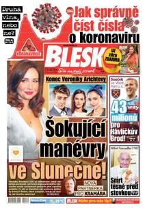 Obálka BLESK - 23.7.2020