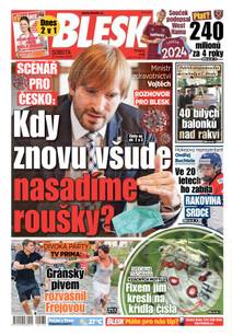 Obálka BLESK - 25.7.2020