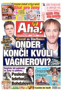 Obálka Aha! - 29.7.2020