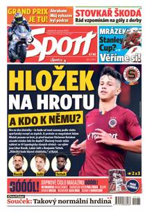 Obálka Sport - 8.8.2020