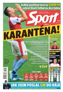Obálka Sport - 12.8.2020