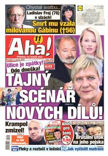 Obálka Aha! - 17.8.2020