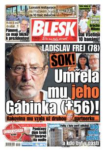 Obálka BLESK - 17.8.2020