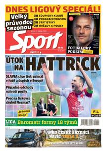 Obálka Sport - 21.8.2020