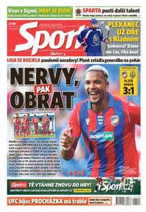 Obálka Sport - 22.8.2020