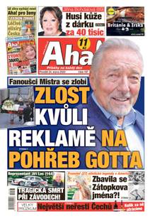 Obálka Aha! - 24.8.2020