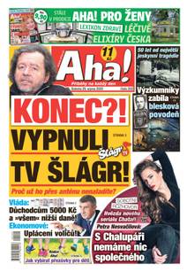 Obálka Aha! - 29.8.2020