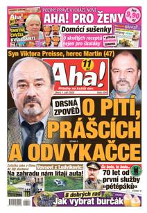 Obálka Aha! - 1.9.2020