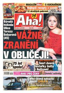 Obálka Aha! - 3.9.2020