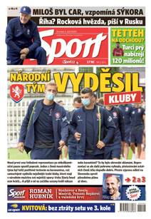 Obálka Sport - 3.9.2020