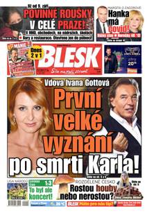 Obálka BLESK - 5.9.2020