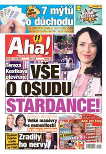 Obálka Aha! - 7.9.2020