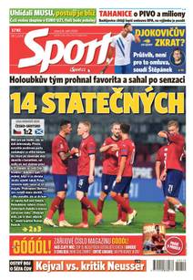 Obálka Sport - 8.9.2020