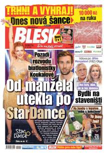 Obálka BLESK - 12.9.2020