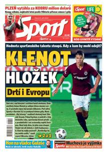 Obálka Sport - 15.9.2020