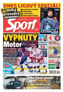 Obálka Sport - 18.9.2020