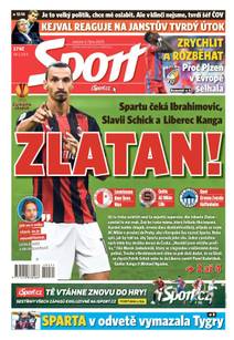 Obálka Sport - 3.10.2020