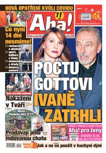 Obálka Aha! - 9.10.2020